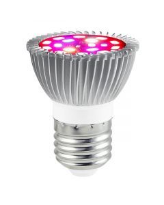 18W LED Plantelampe til e27 fatning