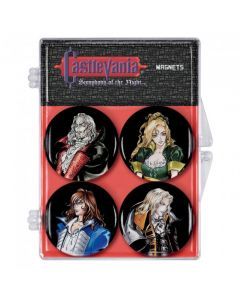 Castlevania - Symphony of the Night Magnet 4-pak sæt 