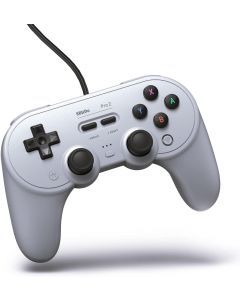 8BitDo Pro2 Wired Gamepad Grey Edition