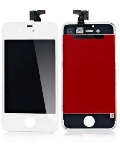 Ytterglas Display LCD, Digitizer till vit iPhone 4S