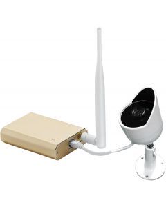 Udendørs IP-kamera med Power Over Ethernet og WiFi, FullHD, IP66-klassificering, IR nattesyn, Mikrofon, P2P, ONVIF