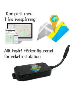 ezTracker Fordon G2 med 1 års inkluderad livespårning i EU