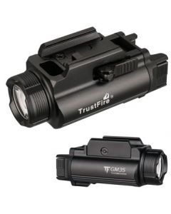 TrustFire GM35 Pistol Light, 1350 Lumens, Glock, Picatinny