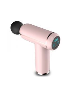 Smart & trådløs massagepistol Smart, LCD, miniversion - Pink