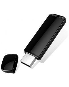 Diskret USB-stemmeoptager 16GB, 192 timers optagelse, USB-hukommelse, stemmeaktiveret